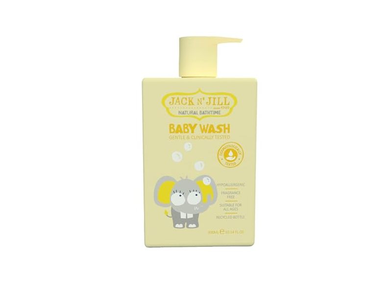 Jack N' Jill Natural Bathtime Baby Wash, 10.14 fl oz/300 mL