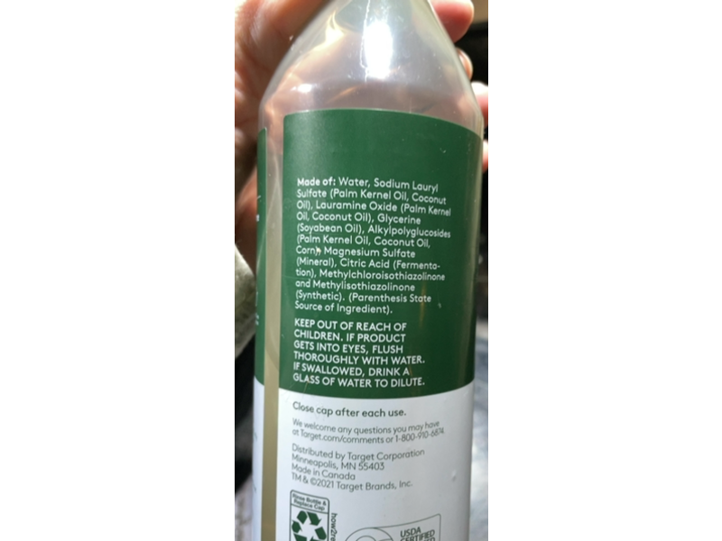 Ever Spring Dish Soap, Free & Clear, 18 fl oz/532.3 mL