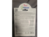 7 Days Go Vegan Pink Day Sheet Face Mask, 0.89 oz/25 g - Image 4