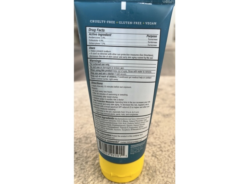 Oars + Alps Everyday Sunscreen Lotion, SPF 35, Vitamin E & Squalane, 6 fl oz/177 mL