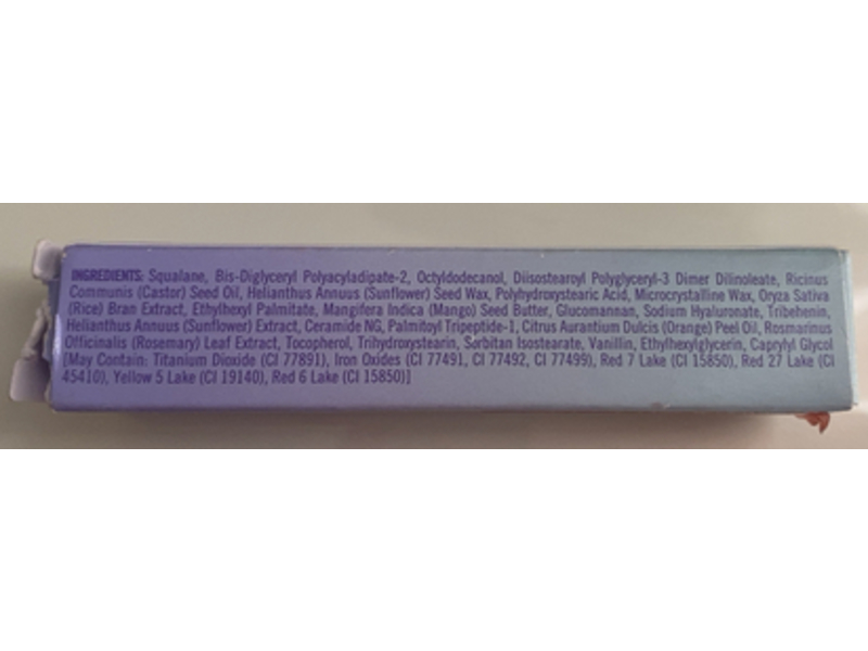 Kosas Moisturizing Lip Shine Wet Stick, Papaya Treat, 0.13 oz/3.7 g