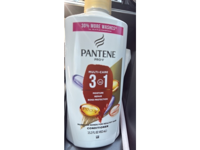 Pantene Pro-V 3 In 1 Multi-Care Conditioner, 15.2 fl oz/452 mL