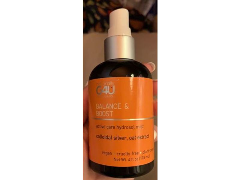 Naturally G4U Balance & Boost Mist, 4 fl oz / 118 mL