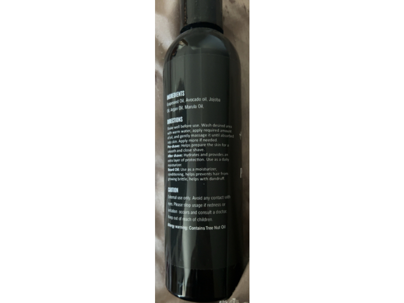 The Henna Guys Moisturizing Pre Shave Oil, 8 fl oz