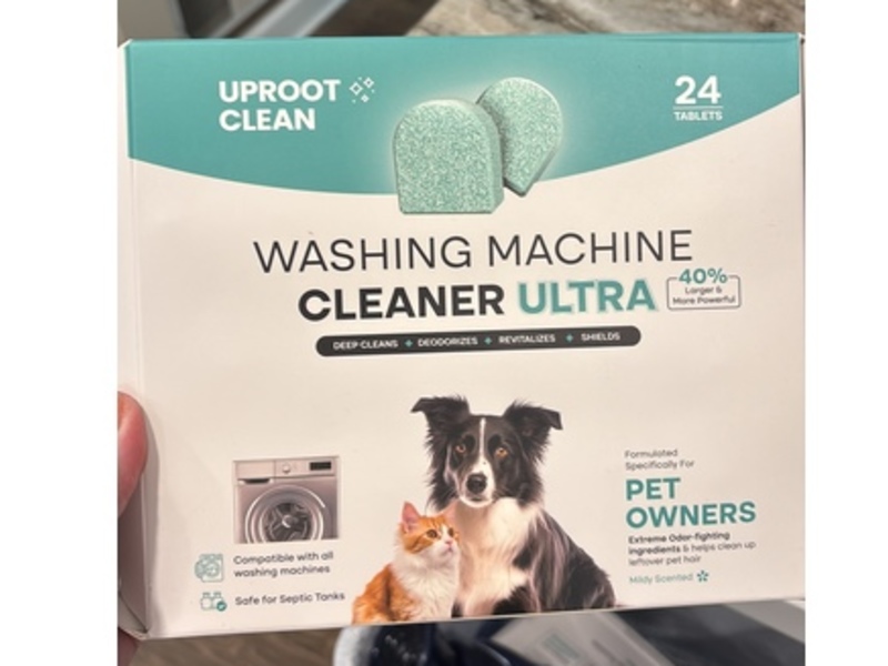 Uproot Clean Washing Machine Cleaner Ultra Tablet, 24 Count