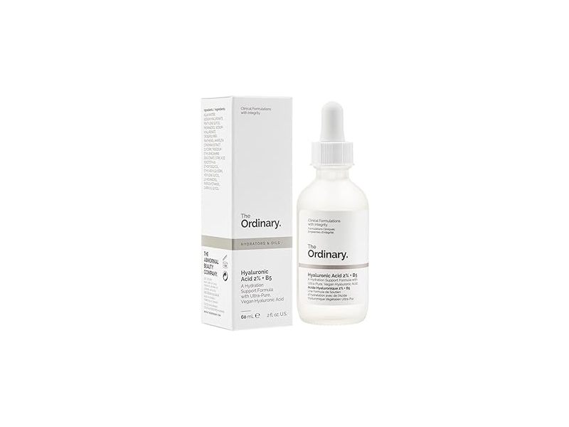 The Ordinary Hyaluronic Acid 2% + B5, Hydrators & Oils, 2 fl oz/60mL