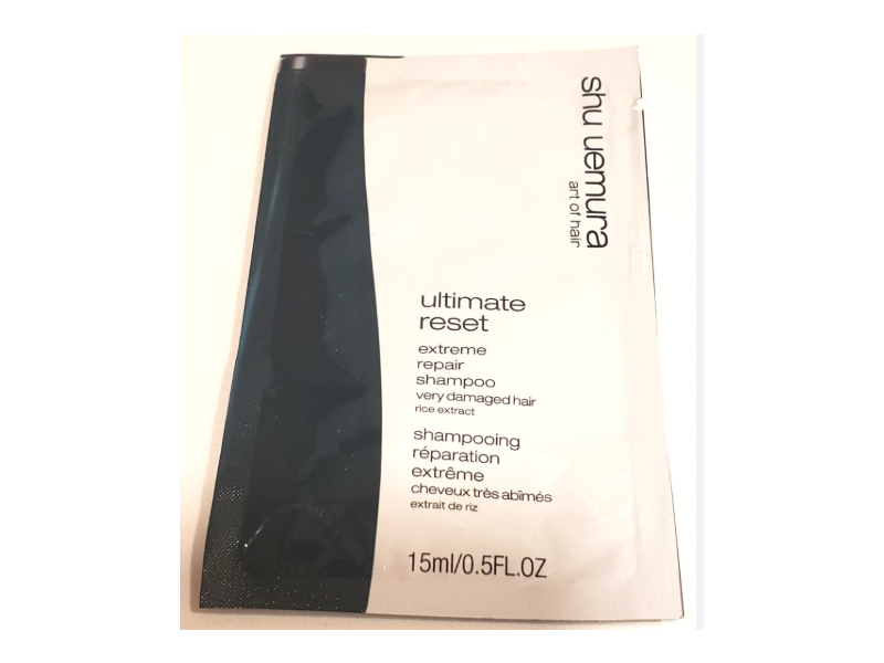 Shu Uemura Ultimate Reset Extreme Repair Shampoo, 0.5 fl oz/15 mL