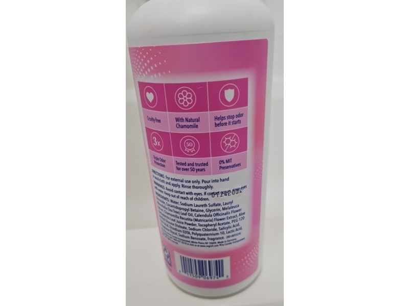 Vagisil Daily Intimate Wash, Odor Block, 16.9 fl oz/500 mL, Pack Of 2
