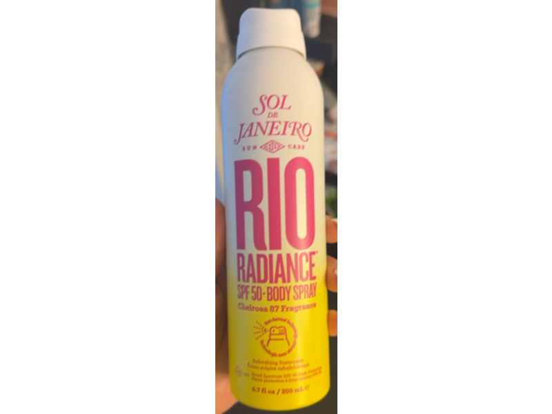 Sol De Janeiro Rio Radiance Body Spray, SPF 50, 6.7 fl oz/200 mL
