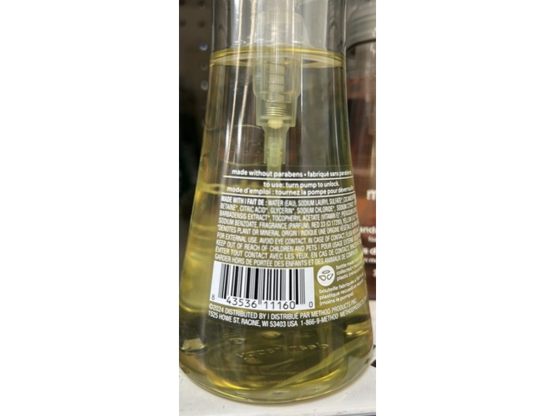 Method Foaming Hand Wash, Lemon + Freesia, 10 fl oz/300 mL, Pack Of 3