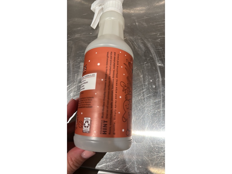 Mrs. Meyer's Clean Day Multi-Surface Cleanser, Gingerbread Scent, 16 fl oz/473 mL