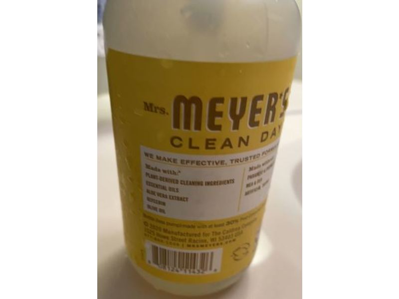 Mrs. Meyer's Clean Day Hand Soap, Daisy Scent, 12.5 fl oz/370 mL