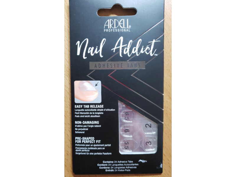 Ardell Nail Addict, Adhesive Tabs, 24 Count