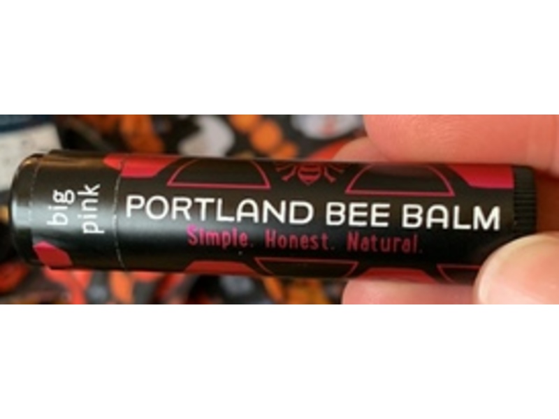 Portland Bee Balm Tinted Lip Balm, Big Pink