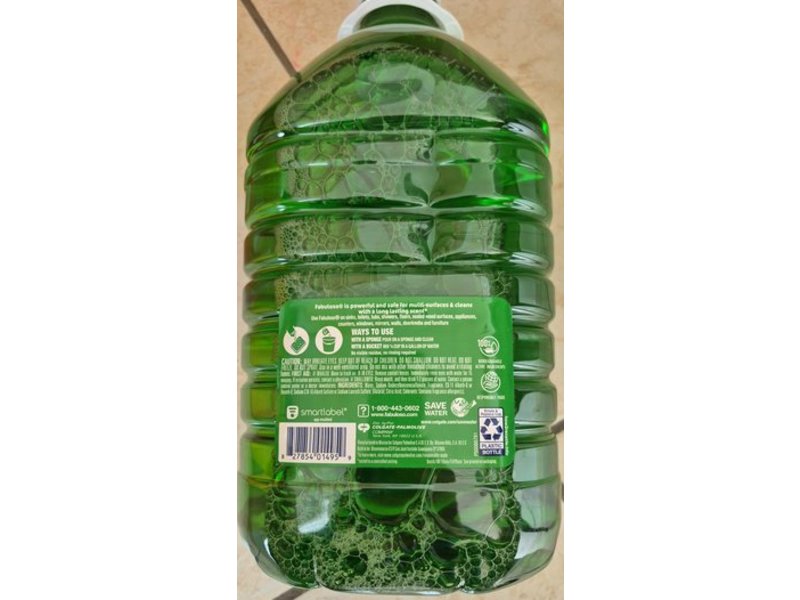 Fabuloso Multi-Purpose Cleaner, Passion Of Fruits Scent, 169 fl oz/5 L