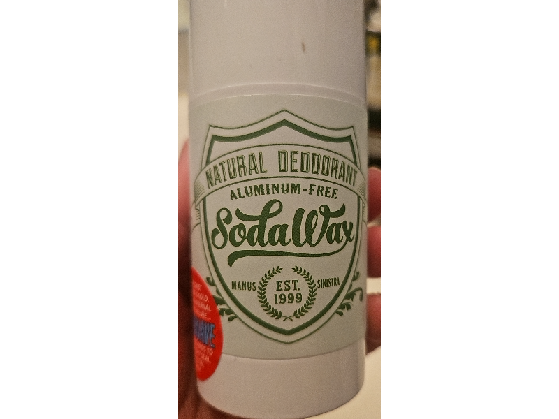 Aloelujah By Soda Wax Natural Deodorant, 3.3 oz/93 g