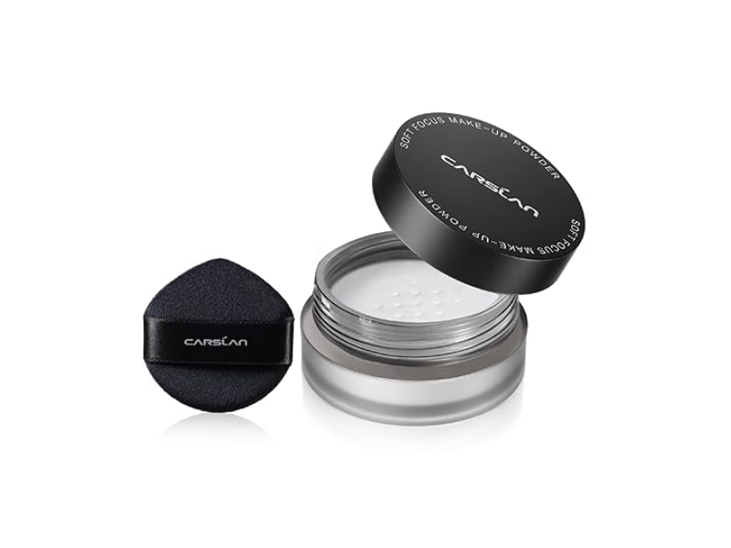 Carslan Soft Focus Loose Setting Powder, 01 Translucent, 0.28 fl oz/8 g