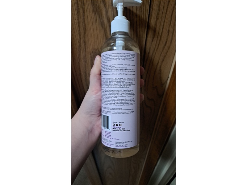 Dr. Natural Multi-Purpose Castile Soap, Lavender, 16 fl oz/473 mL