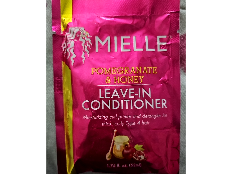 Mielle Leave-In Conditioner, Pomegranate & Honey, 1.75 fl oz/52 mL