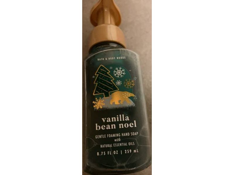 Bath & Body Works Gentle Foaming Hand Soap, Vanilla Bean Noel, 8.75 fl oz
