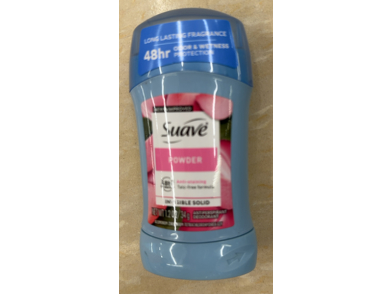 Suave Powder Antiperspirant Deodorant, 1.2 oz/ 34 g