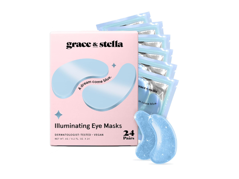 Grace & Stella Illuminating Eye Masks, 0.2 oz/6 g, 24 Pairs