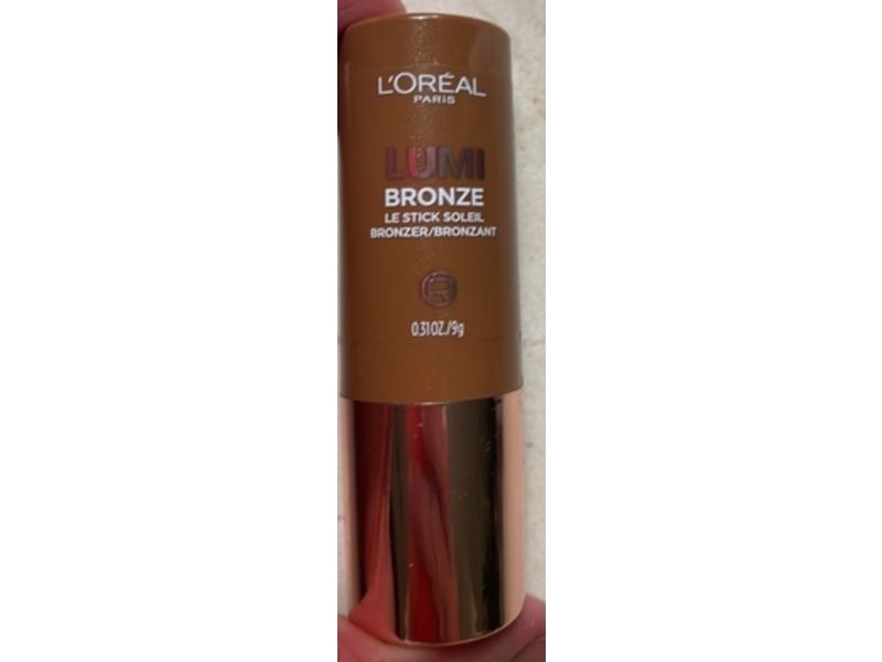 L'Oreal Paris Lumi Bronze Le Stick Soleil Bronzer Stick, 130 Sunset Doré, 0.31 oz/9 g