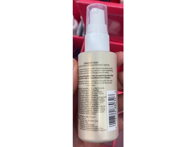 Hot Tools Pro Artist Straight Heat Activated Straightening Serum, 2 fl oz/60 mL