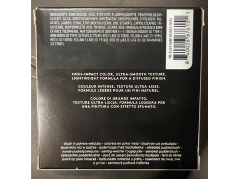 Fenty Beauty Fenty Cheeks Suede Powder Blush, 12 Drama Class, 0.14 fl oz/4 g