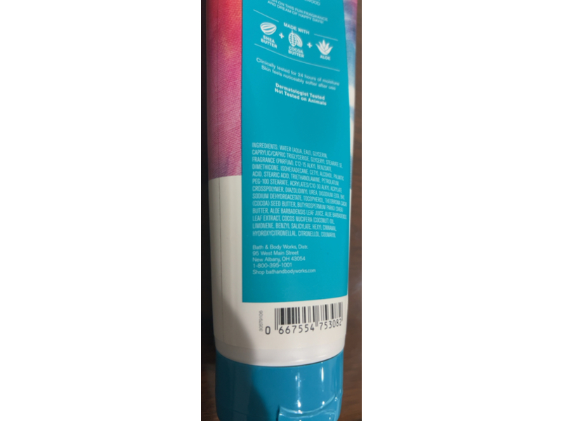 Bath & Body Works 24H Moisture Ultra Shea Body Cream, Endless Weekend, 8 oz/226 g