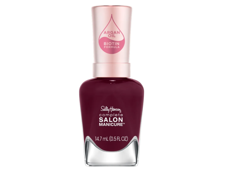 Sally Hansen Complete Salon Manicure, Rise & Wine, 0.5 fl oz/14.7 mL