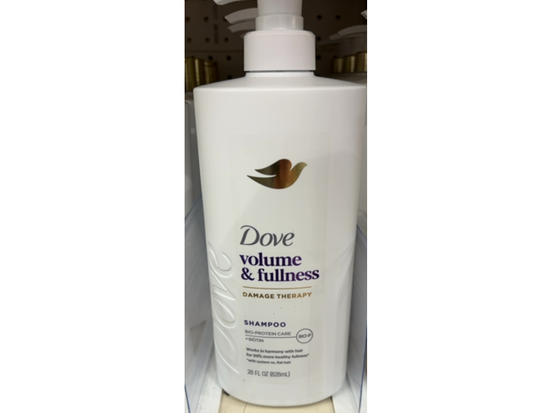 Dove Volume & Fullness Damage Therapy Shampoo, 28 fl oz/828 mL