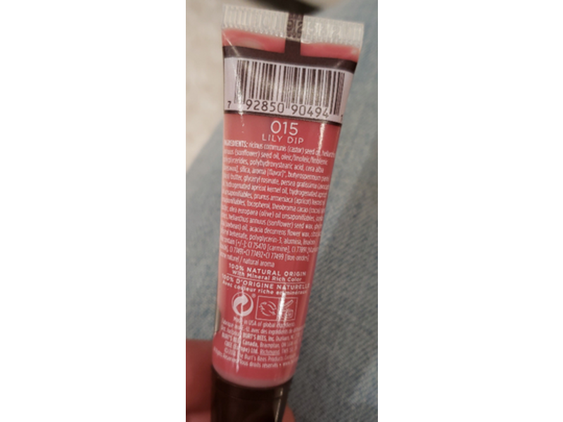 Burt's Bees Lip Gloss, 015 Lily Dip, 0.5 oz/14 g