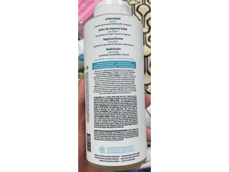 The Honest Simple Bubble Bath, Sensitive, 355 mL