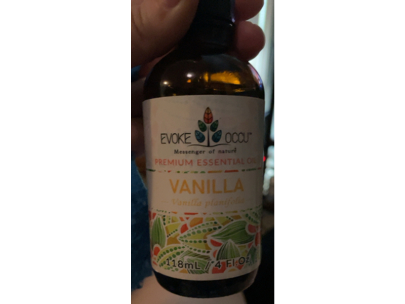 Evoke Occu Premium Essential Oil, Vanilla, 4 fl oz/118 mL