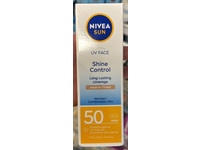 Nivea Sun UV Face Shine Control, Medium Tinted, SPF 50, 50 mL - thumbnail 2