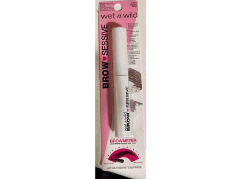 Wet n Wild Brow Sessive Shaping Gel, Brown, 2.5 g