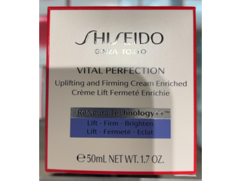 Shiseido Vital Perfection Uplifting & Firming Cream Enriched, 1.7 oz/50 mL