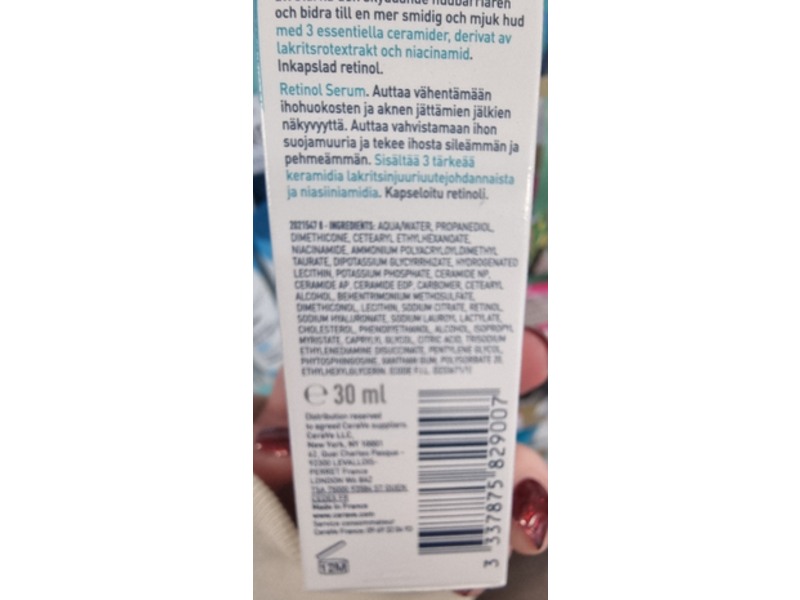 CeraVe Serum Retinol Anti-Marques, 30 mL