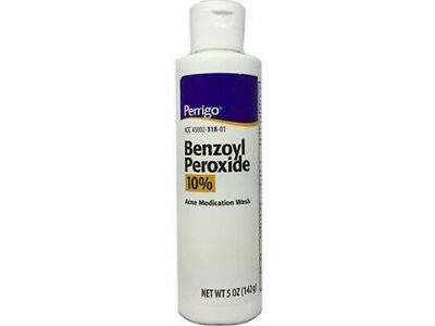 Benzoyl Peroxide Wash 10%, 5 oz, Perrigo (RX)