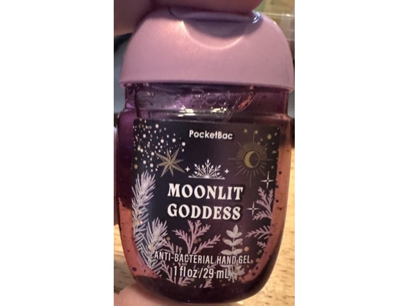 Bath & Body Works PocketBac Anti-Bacterial Hand Gel, Moonlit Goddess, 1 fl oz/29 mL