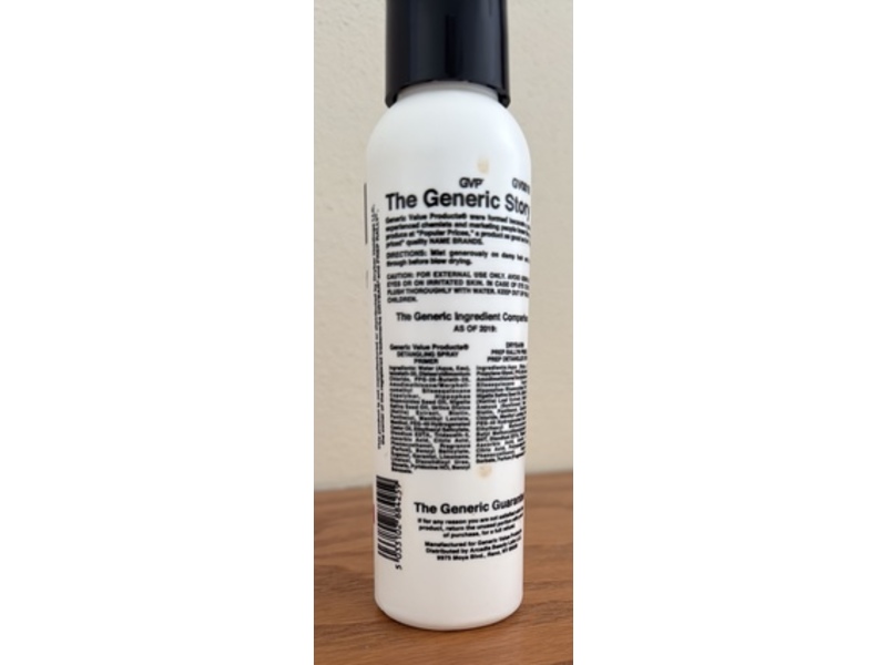 Generic Detangling Spray,Primer, 4 fl oz/118 mL