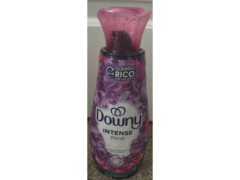 Downy Intense Fabric Softener, Floral, 32 Loads, 24 oz/710 mL