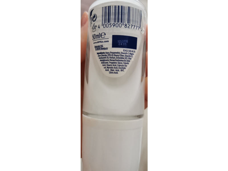 Nivea Magnesium Dry Deodorant, 50 mL