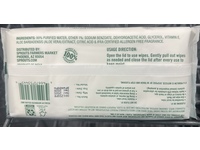 Sprouts Bamboo Flushable Wipes, Aloe Vera, Extra Large, 48 Count - thumbnail 3
