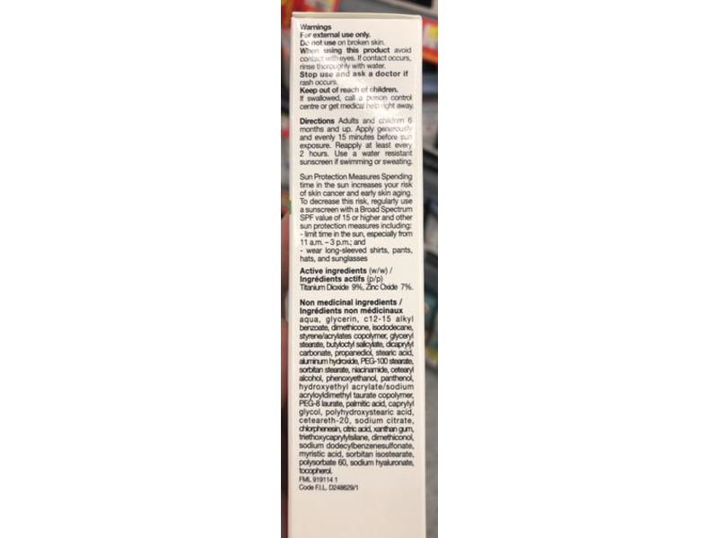 Garnier Ombrelle Face Mineral Hydrating Sunscreen Lotion, SPF 50, 75 ml