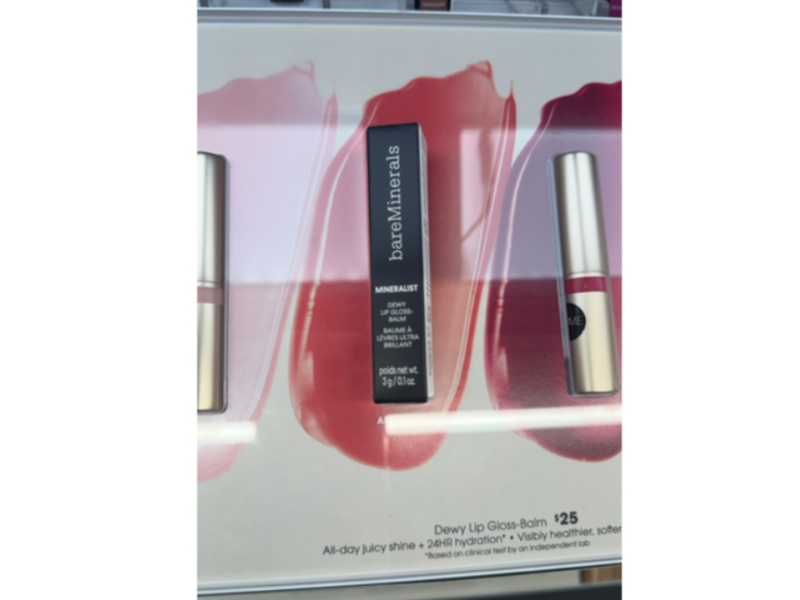 bareMinerals Mineralist Dewy Lip Gloss Balm, Dream (Ballet Pink), 0.1 oz/3 g