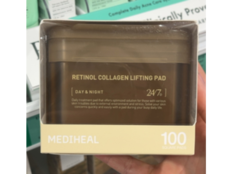 Mediheal Retinol Collagen Lifting Pad, 100 Count