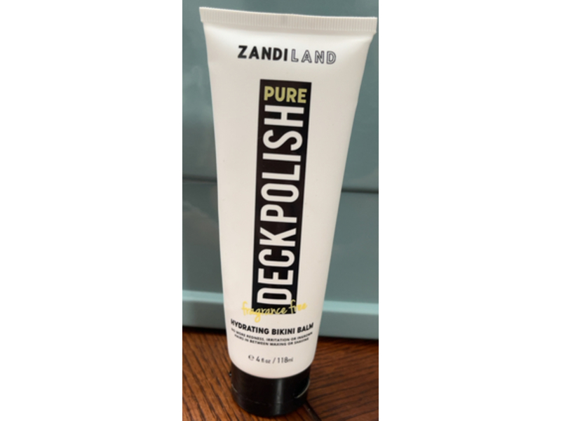Zandi Land Pure Deck Polish Hydrating Bikini Balm, 4 fl oz/118 mL
