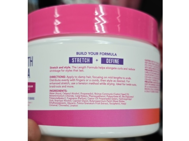 Kaleidoscope Curl Math 2-In-1 Curl Elongating Cream, Pomegranate & Shea, 12 oz/340 g